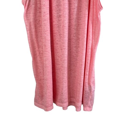 FOREVER 21 Women's Burn Out Halter Tank Top Pink XS Coquette Summer Fairy Ballet - Picture 5 of 9